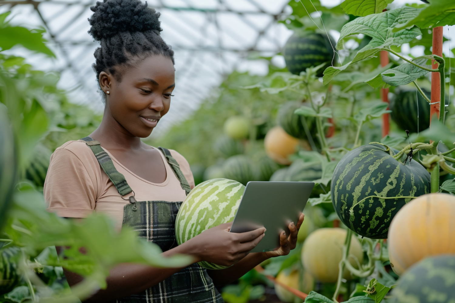 Agricultural fields in the FachiFarm supply network